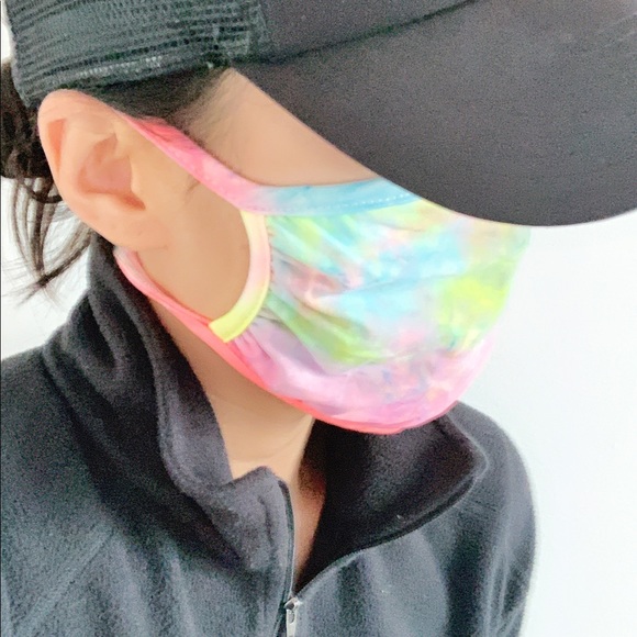 SOFT TIE DYE FACE MASK - Picture 4 of 6